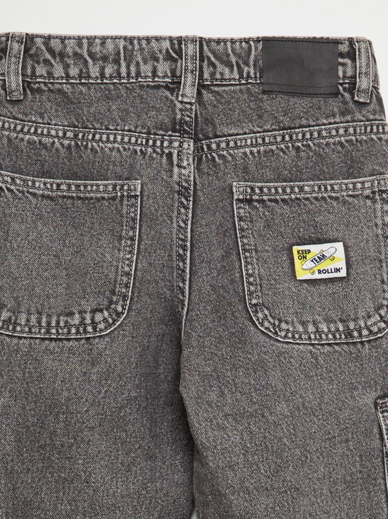 Pantaloni baggy - Graphik Edition GRIGIO - Kiabi