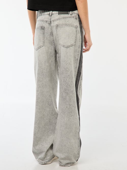 Pantaloni baggy a contrasto - - Kiabi