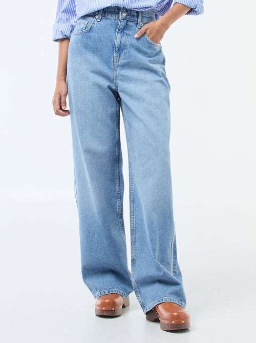 Pantaloni baggy a vita bassa - Kiabi