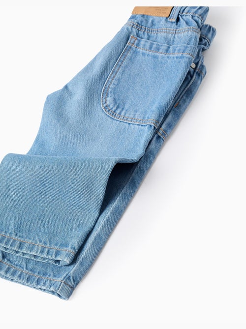 Pantaloni baggy in denim - Kiabi