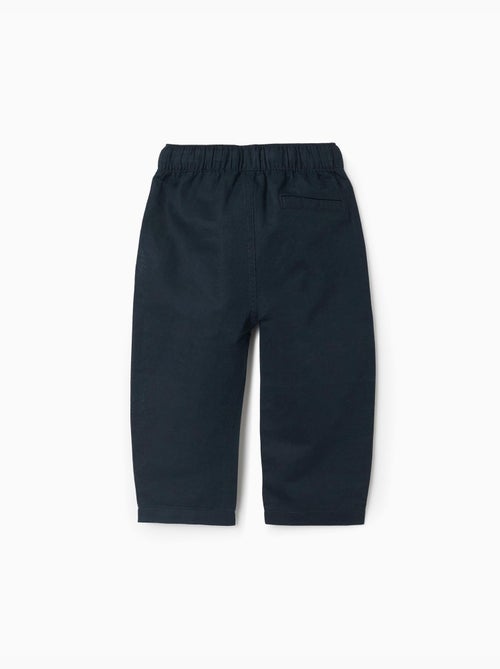 Pantaloni baggy in lino con coulisse - Kiabi