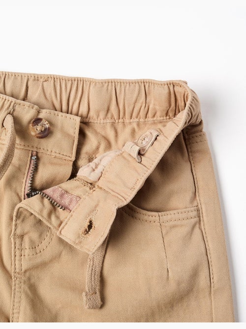 Pantaloni baggy in twill con coulisse - Kiabi