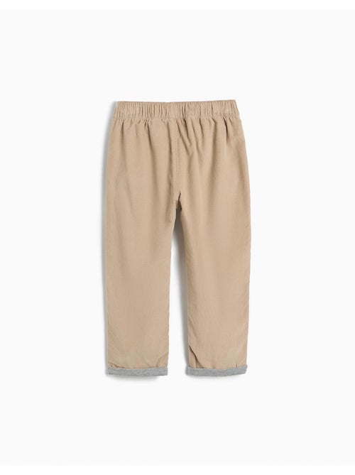 Pantaloni baggy in velluto a coste, mo fashion - Kiabi