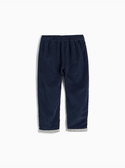 Pantaloni baggy in velluto a coste, mo fashion - Kiabi