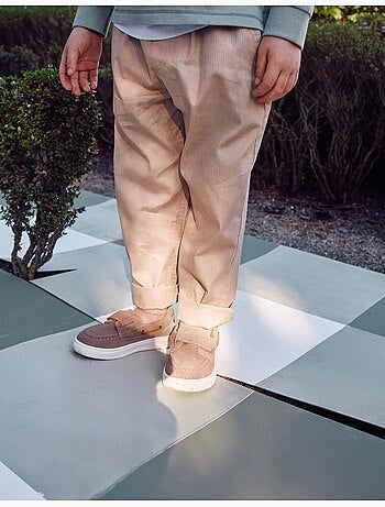 Pantaloni baggy pull-up in cotone b&s