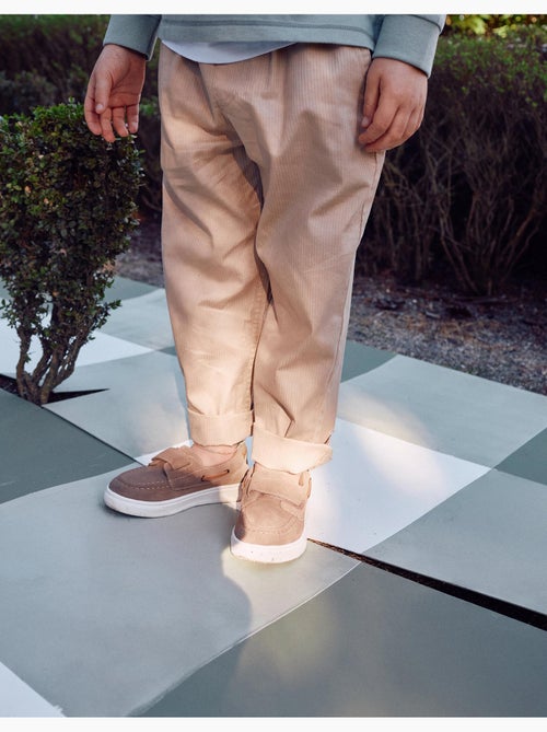 Pantaloni baggy pull-up in cotone b&s - Kiabi