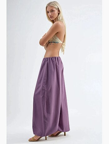 Pantaloni balloon con vita elasticizzata busem