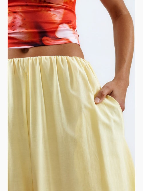 Pantaloni balloon con vita elasticizzata busem - Kiabi Pantaloni balloon con vita elasticizzata busem - Kiabi