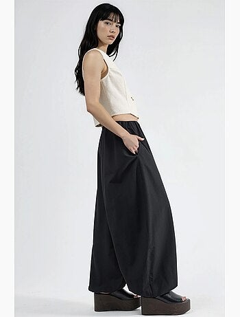 Pantaloni balloon con vita elasticizzata busem