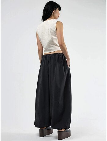 Pantaloni balloon con vita elasticizzata busem