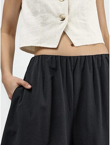 Pantaloni balloon con vita elasticizzata busem