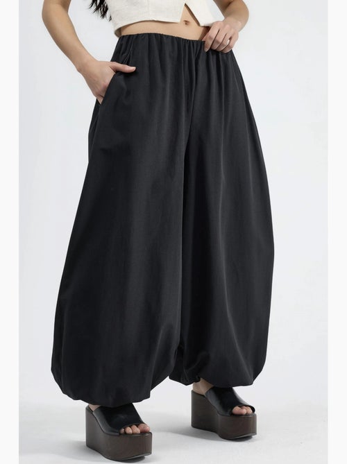 Pantaloni balloon con vita elasticizzata busem - Kiabi Pantaloni balloon con vita elasticizzata busem - Kiabi