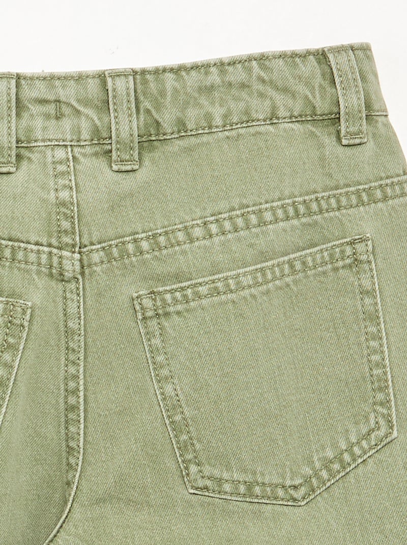 Pantaloni balloon Kaki - Kiabi