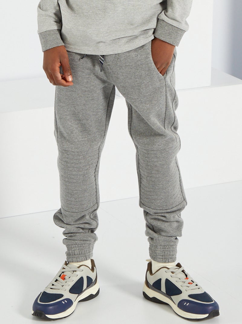Pantaloni bambino corporatura esile GRIGIO - Kiabi