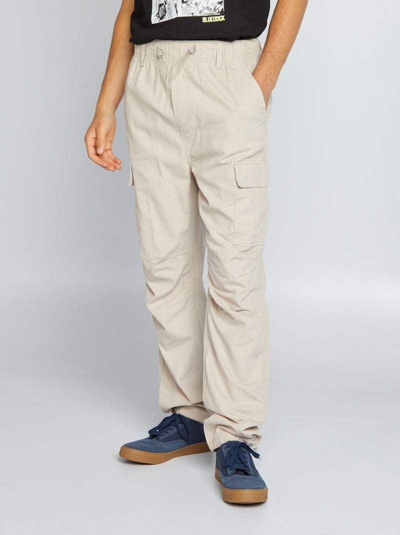 Pantaloni beige - Kiabi