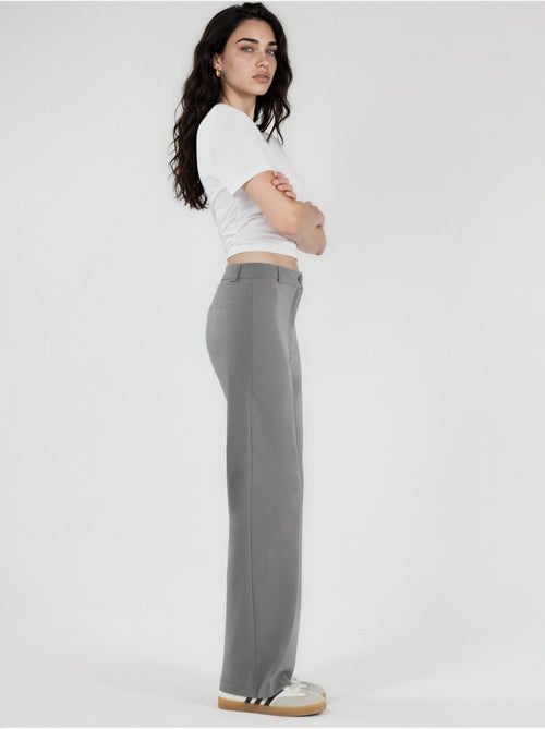 Pantaloni bengalin a gamba dritta a vita alta hiccup - Kiabi Pantaloni bengalin a gamba dritta a vita alta hiccup - Kiabi