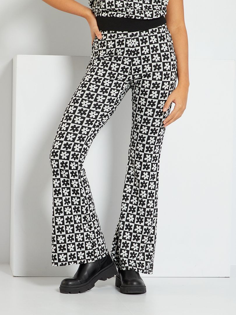 Pantaloni fiori clearance