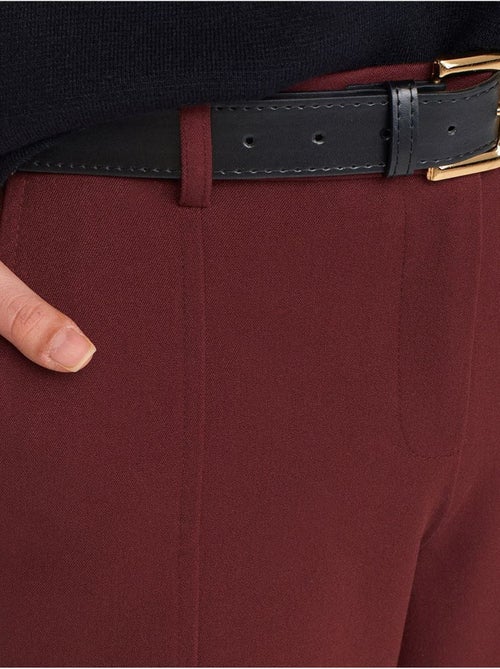 Pantaloni capri da donna a gamba dritta con cintura dilvin - Kiabi Pantaloni capri da donna a gamba dritta con cintura dilvin - Kiabi