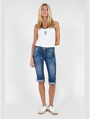 Pantaloni capri in denim PHIL