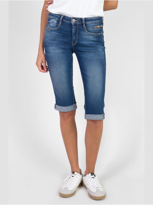 Pantaloni capri in denim phil - Kiabi Pantaloni capri in denim phil - Kiabi
