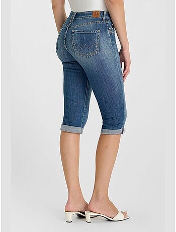 Pantaloni capri in jeans PAULINA