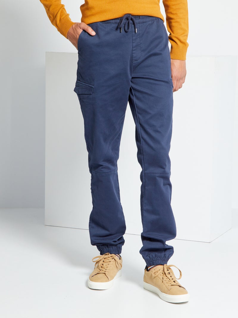 Pantaloni cargo +190 cm BLU - Kiabi