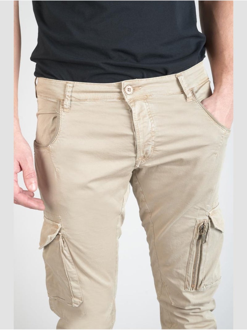 Pantaloni cargo ALBAN Beige - Kiabi