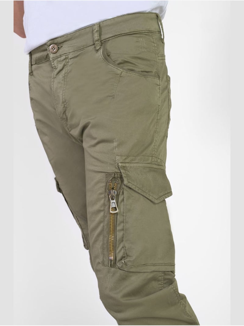 Pantaloni cargo ALBAN Verde - Kiabi