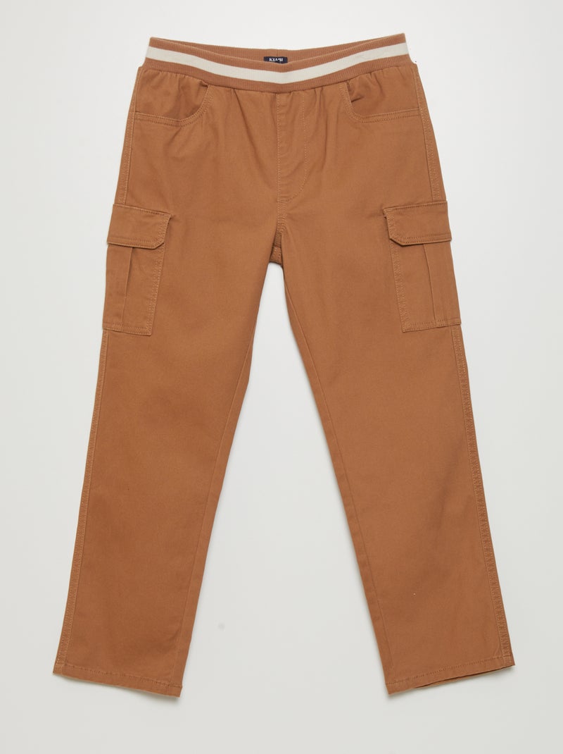 Pantaloni cargo BEIGE - Kiabi