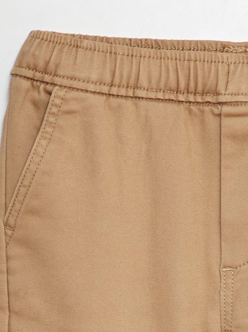 Pantaloni cargo BEIGE - Kiabi