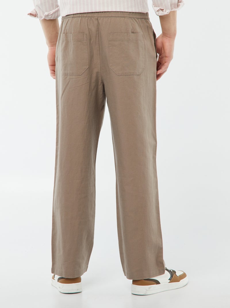 Pantaloni cargo BEIGE - Kiabi
