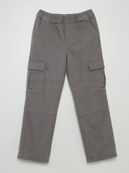 Pantaloni cargo con interno foderato - Kiabi