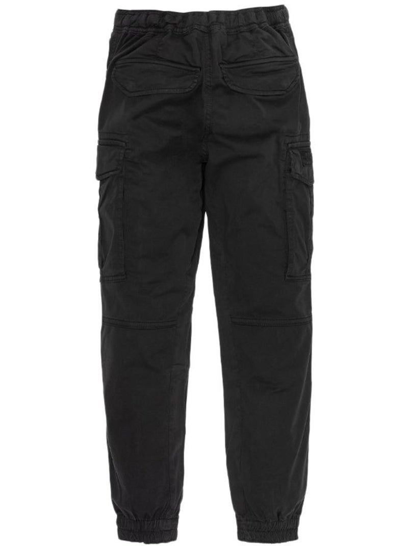 Pantaloni cargo da ragazzo schott Nero - Kiabi