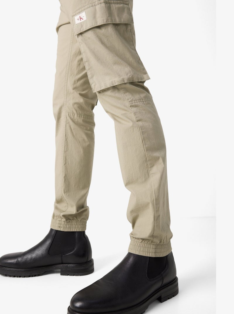 Pantaloni cargo da uomo Calvin Klein Jeans Beige scuro - Kiabi