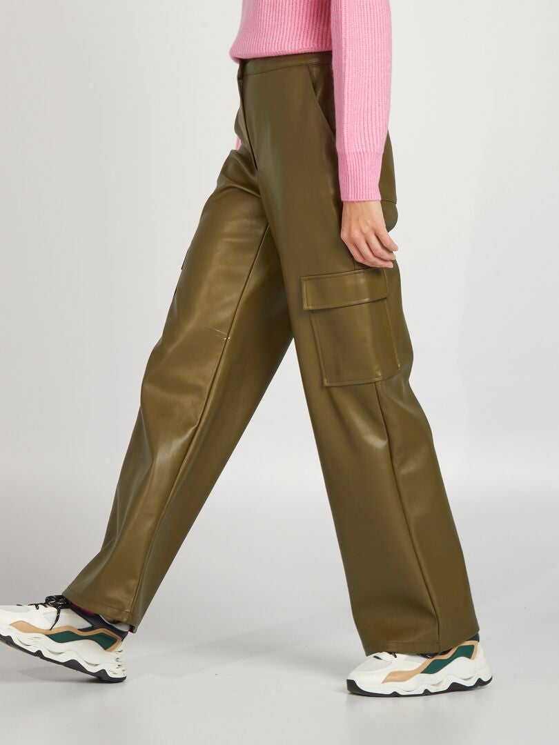 Pantaloni cargo KAKI - Kiabi