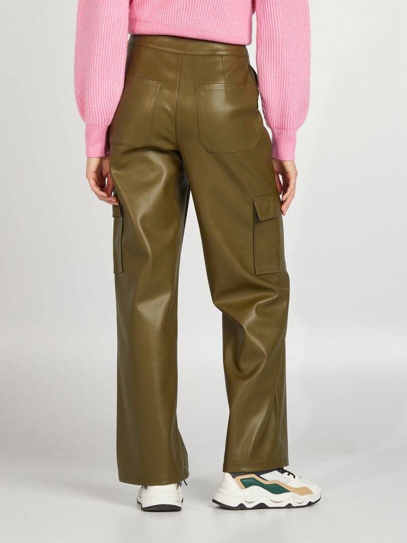 Pantaloni cargo KAKI - Kiabi
