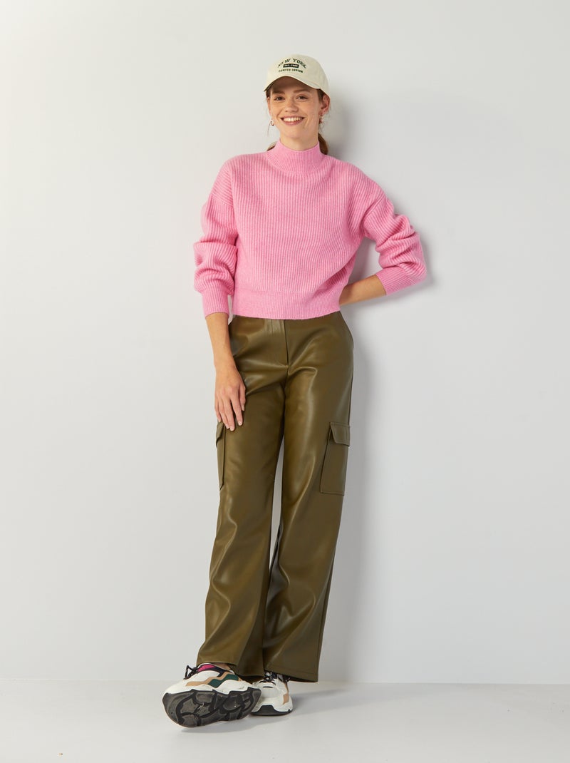 Pantaloni cargo KAKI - Kiabi