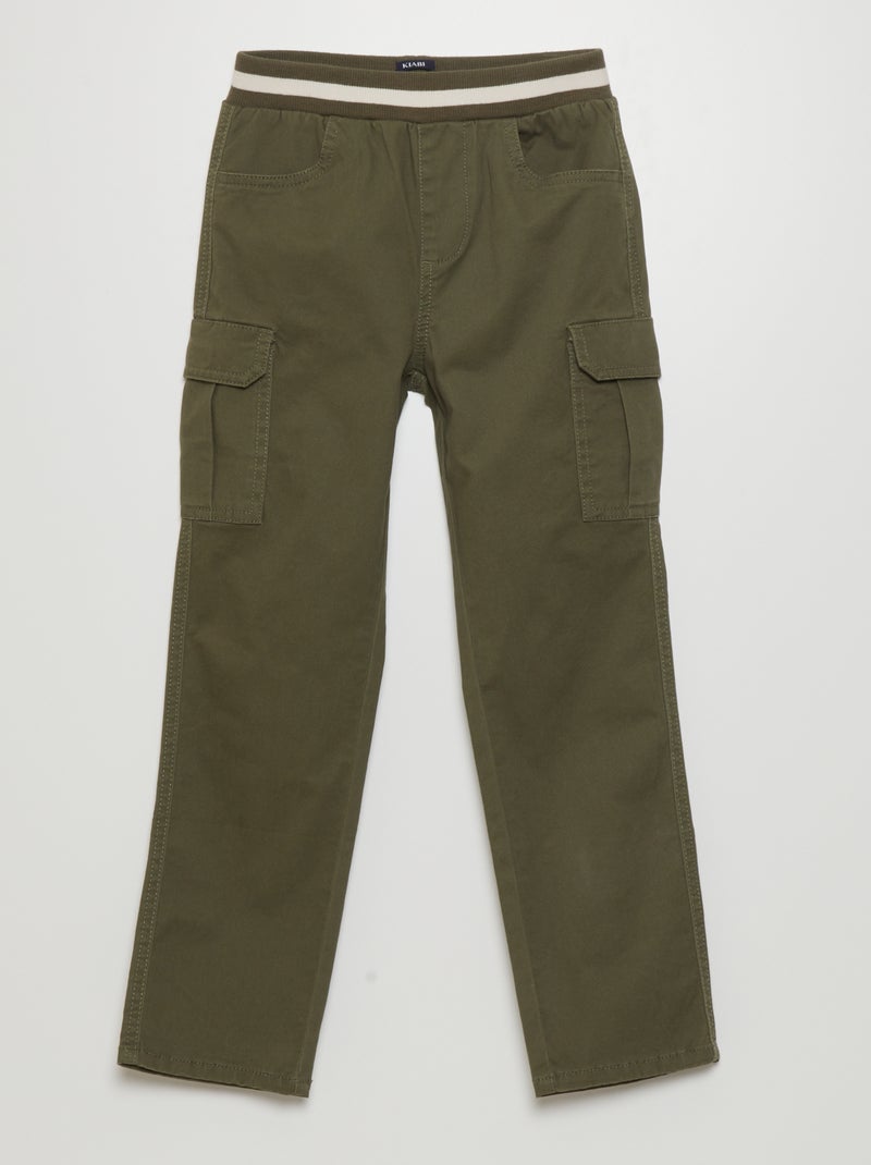 Pantaloni cargo KAKI - Kiabi