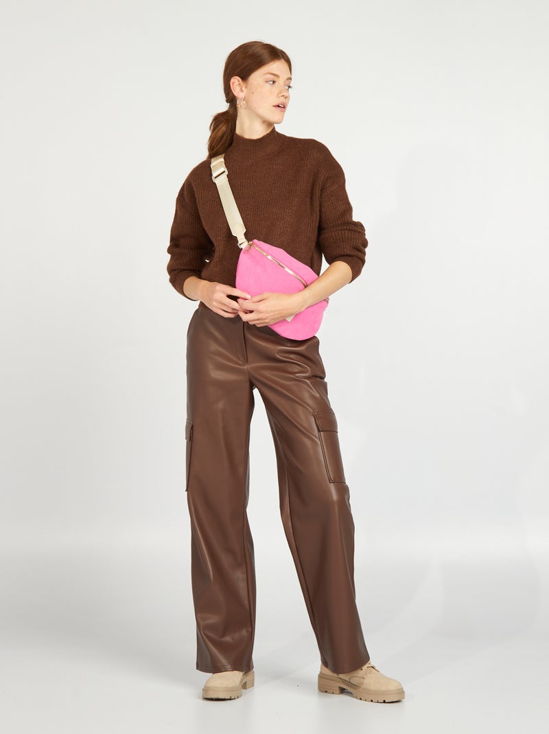 Pantaloni cargo MARRONE - Kiabi