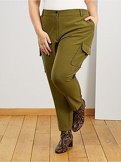 Pantaloni cargo morbidi - Kiabi