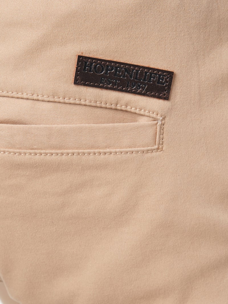 Pantaloni cargo multitasche Beige - Kiabi