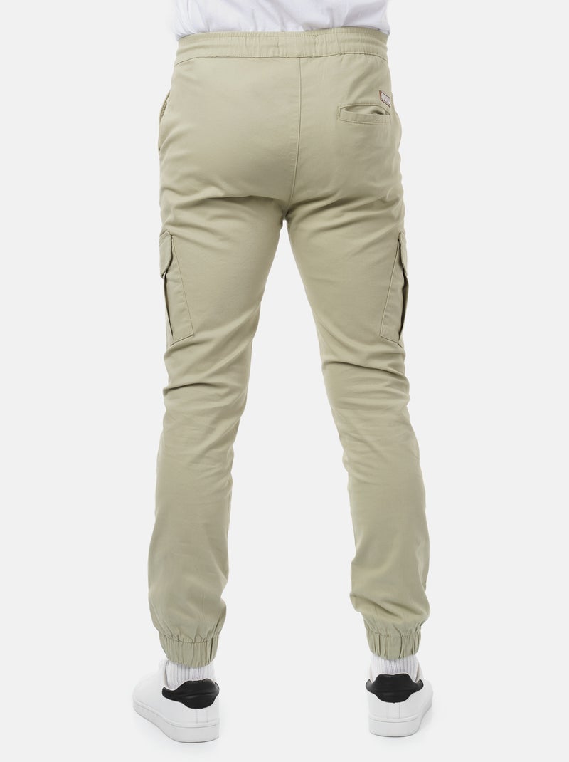 Pantaloni cargo multitasche Cachi - Kiabi