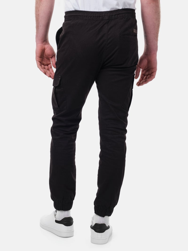 Pantaloni cargo multitasche Nero - Kiabi