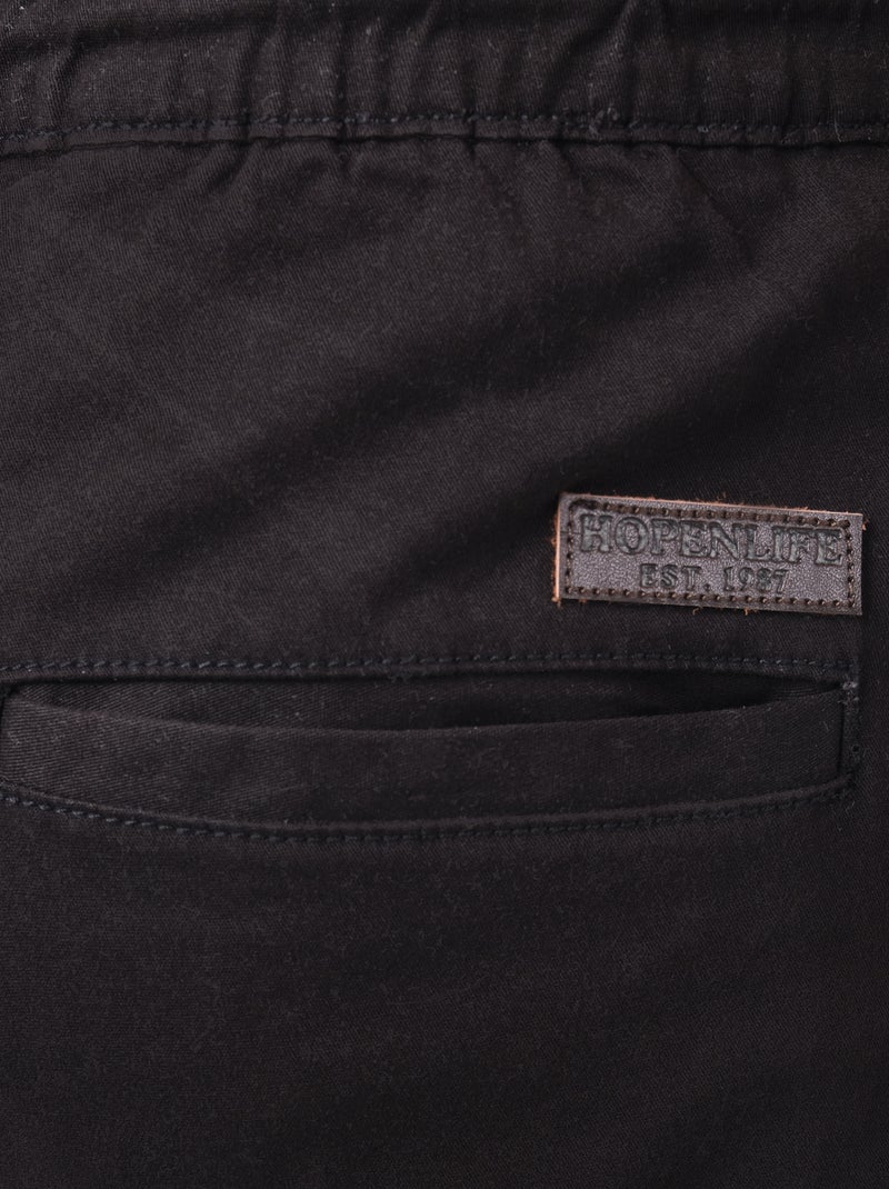 Pantaloni cargo multitasche Nero - Kiabi