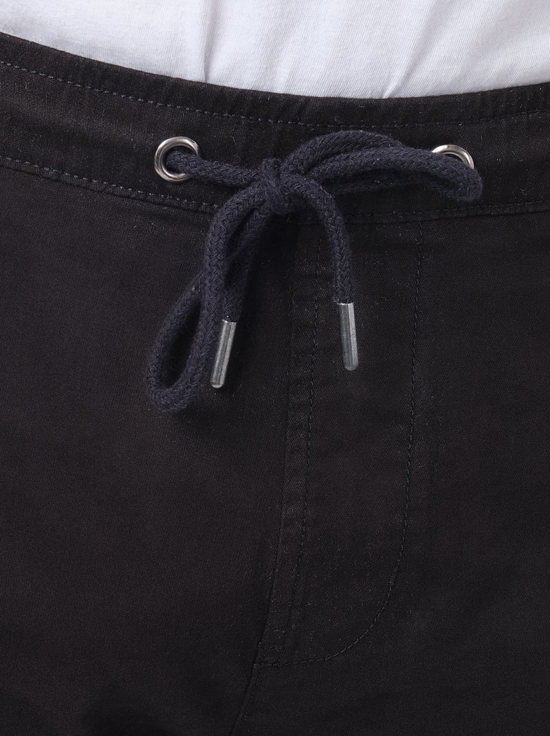 Pantaloni cargo multitasche Nero - Kiabi