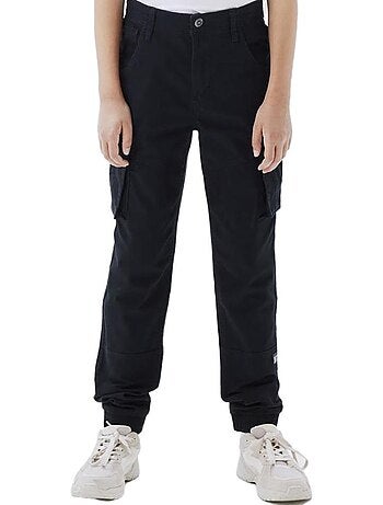 Pantaloni Cargo Neri Name It Ryan per Ragazzo