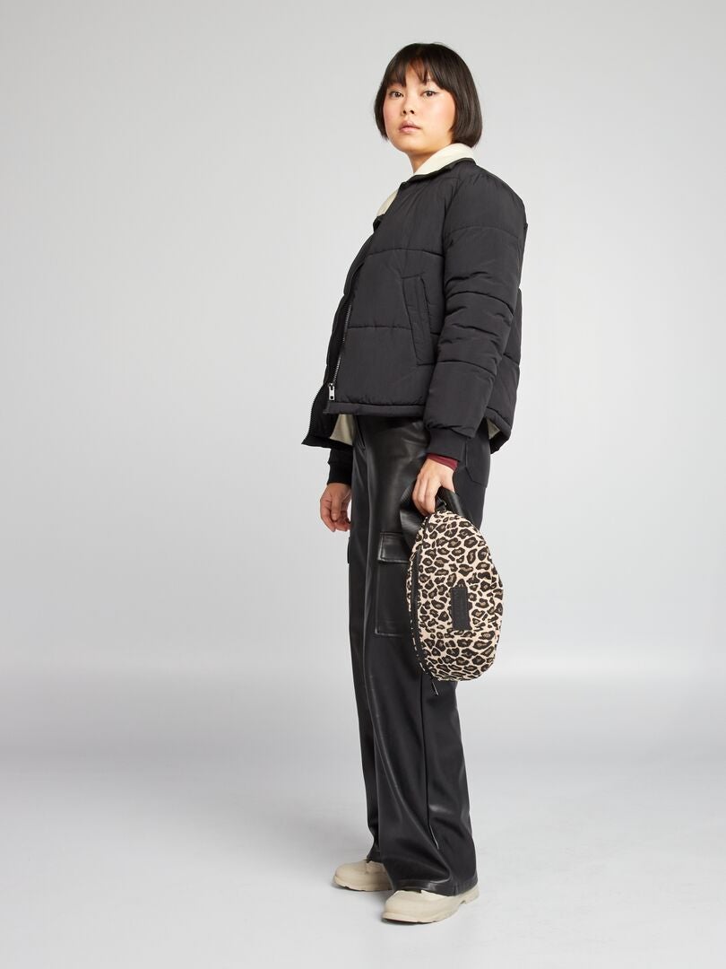 Pantaloni cargo nero - Kiabi