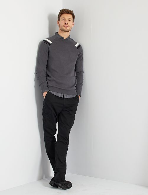Pantaloni cargo - nero - Kiabi - 20.00€