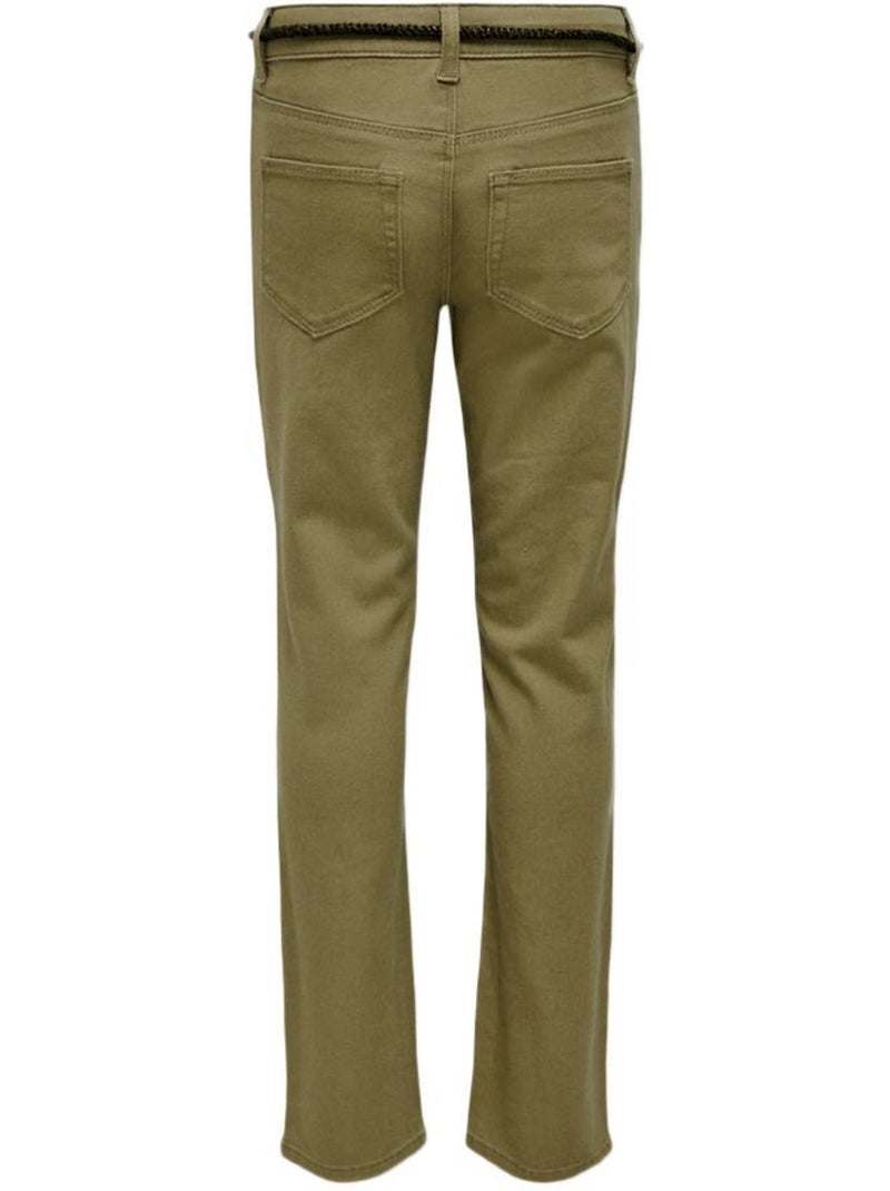 Pantaloni Cargo per Ragazza Only Verde kaki chiaro - Kiabi
