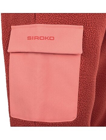 Pantaloni cargo pile escursionismo donna donna arches-w brick